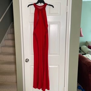 Sexy Red Gown